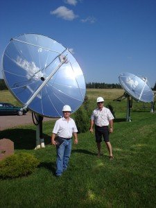 solar hot water system called solarbeam